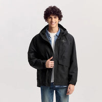 Layered Windbreaker Jacket — vista laterale