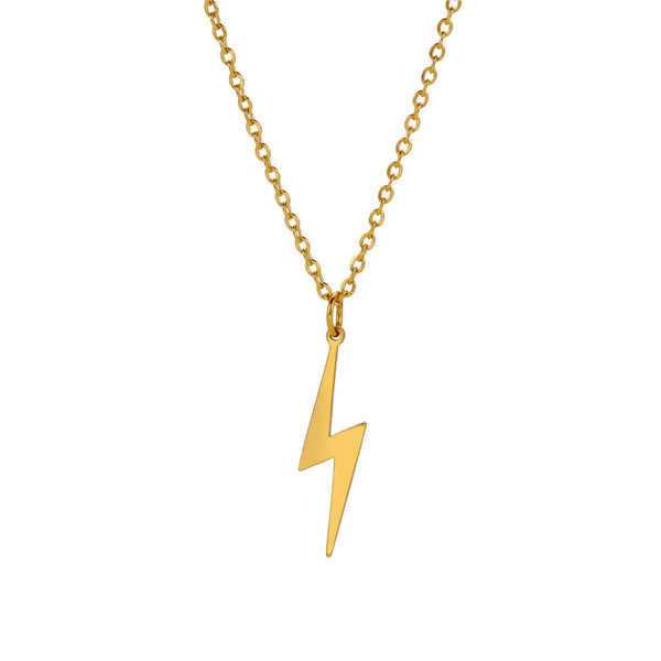 Lightning Pendant Necklace — vista frontale