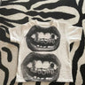 Y2K Lips Crop Top