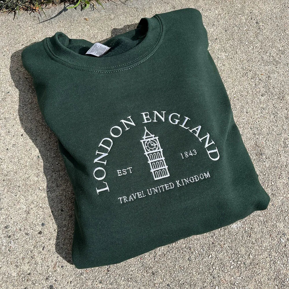 London Sweatshirt — vista frontale