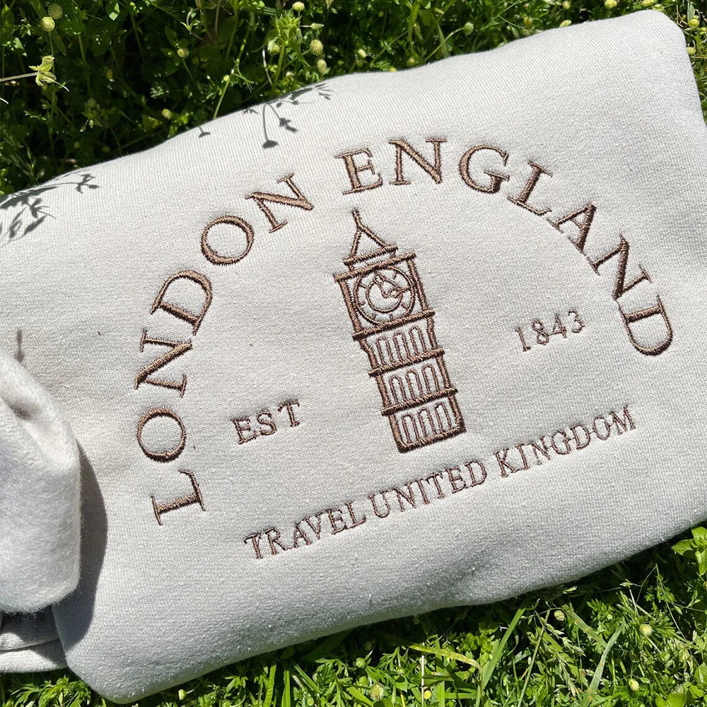 London Sweatshirt — vista posteriore