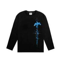 Long Sleeve Holy Graphic Top T Shirt — vista posteriore