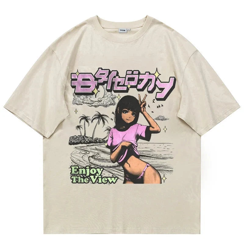 Magazine Graphic T Shirt — vista frontale