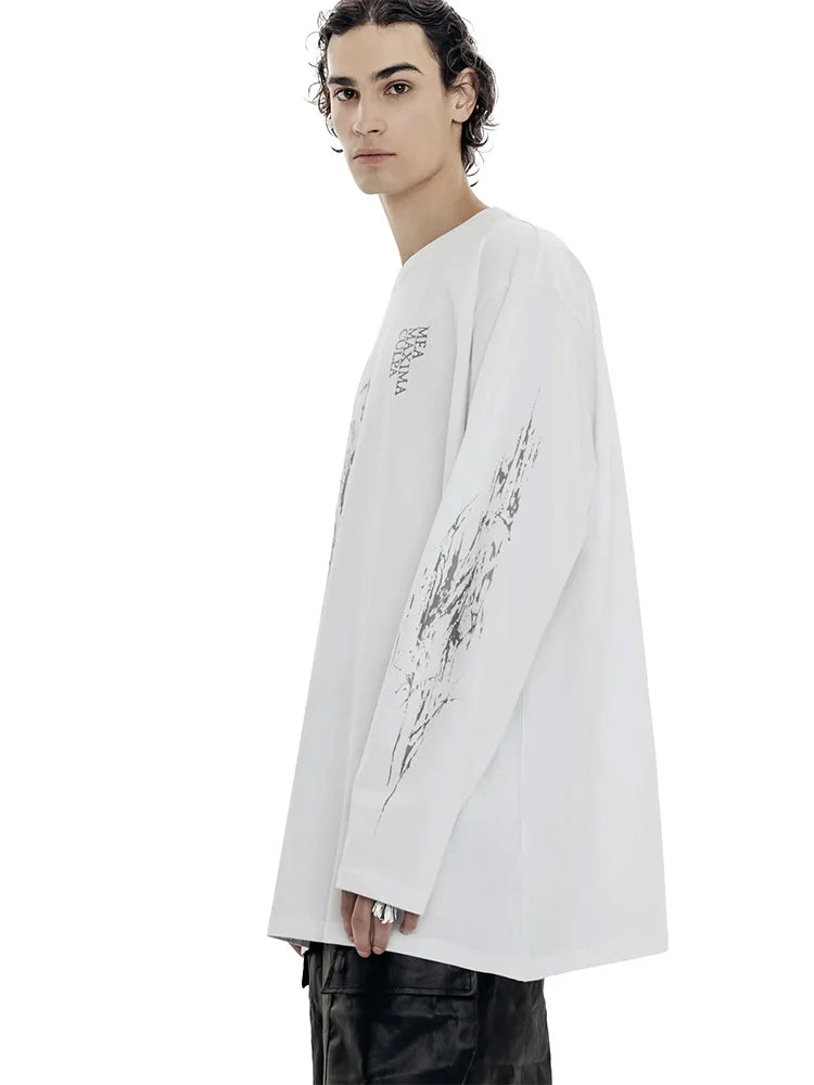 Memento Balance Graphic Long Sleeve Top — vista laterale
