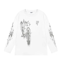 Memento Balance Graphic Long Sleeve Top — vista frontale