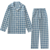 Mens Plaid Thin Pyjama Set — dettaglio