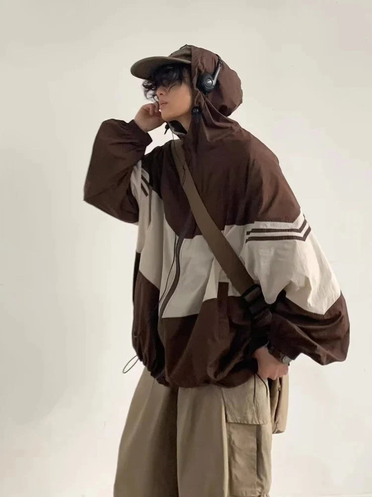 Mens Shell Suit Coat Jacket — dettaglio della stampa