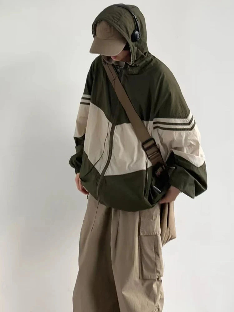 Mens Shell Suit Coat Jacket — dettaglio