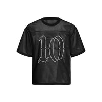 Mesh Short Sleeve Football Jersey — vista posteriore