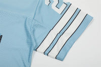 Mesh V Neck "Flower Print" Football Jersey — dettaglio della stampa