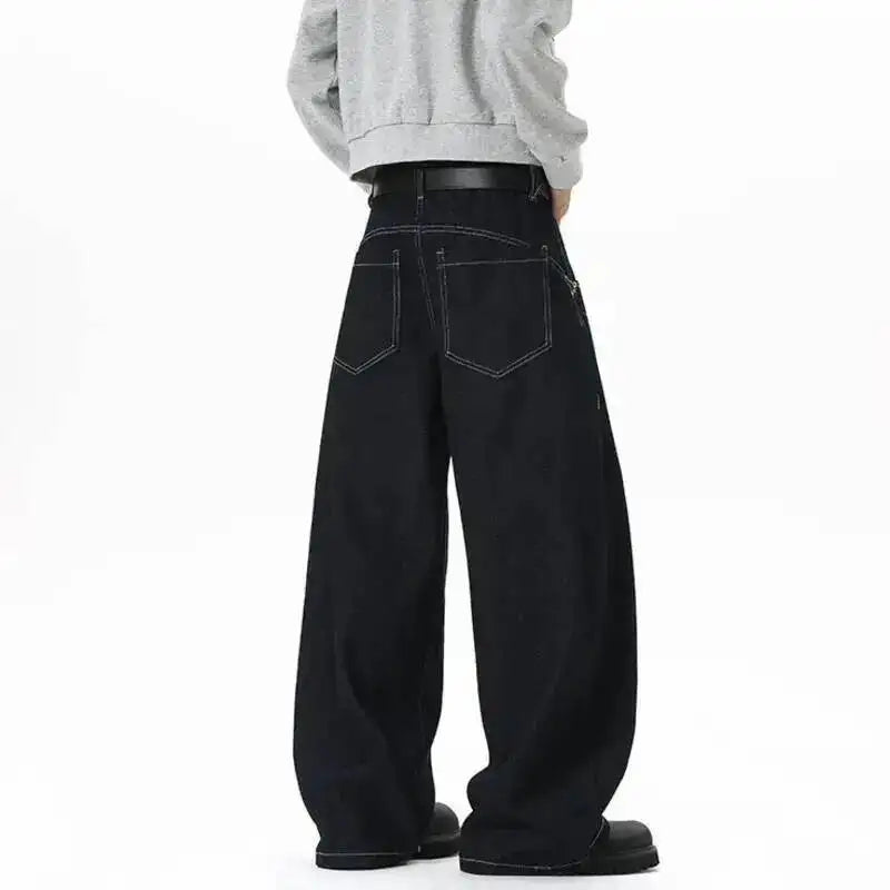 Metal Buckle Zip Wide Leg Jeans — in alternativa