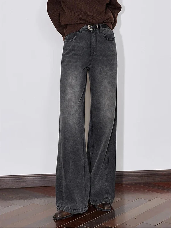Mid Waist Straight Boyfriend Fit Denim Jeans — in alternativa