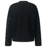 "Minimal Memory" Graphic Long Sleeve Top — vista laterale