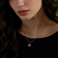 Minimalist 3D Star Pendant — dettaglio della stampa