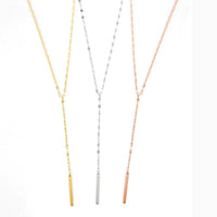 Minimalist Pendant Choker Necklace — in alternativa