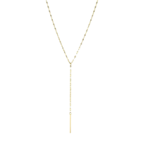 Minimalist Pendant Choker Necklace — vista frontale