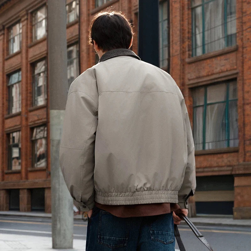 Mock Two Piece Bomber Jacket — in alternativa