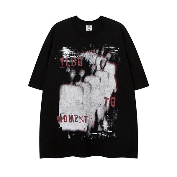 Momentary Movement Graphic T Shirt — vista frontale