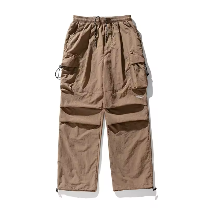 Multi Pocket Parachute Cargo Trousers — vista posteriore