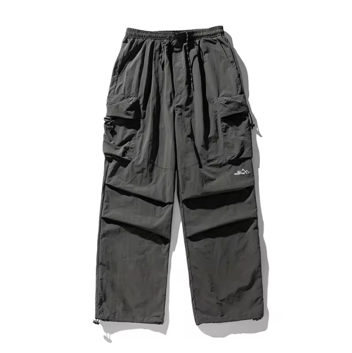 Multi Pocket Parachute Cargo Trousers — dettaglio