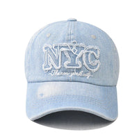 NYC Letter Embroidered Baseball Cao — vista laterale