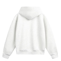 No Regrets Graphic Baggy Hoodie — dettaglio della stampa