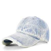 Old Wash Distressed Vintage Baseball Cap — vista posteriore