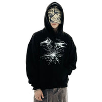 Omnipotent Power Print Graphic Hoodie — in alternativa