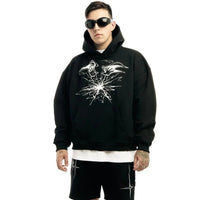 Omnipotent Power Print Graphic Hoodie — dettaglio