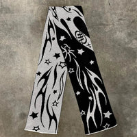 Omnipotent Star Knitted Shawl Scarf — dettaglio