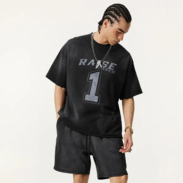 Y2K Origin 285gsm "Raise 1" Essentials Graphic T shirt