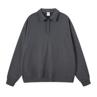 Origin 340gsm Essentials Collared Jumper — vista frontale