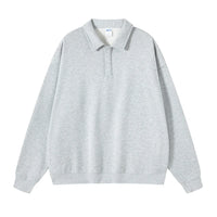 Origin 340gsm Essentials Collared Jumper — vista posteriore
