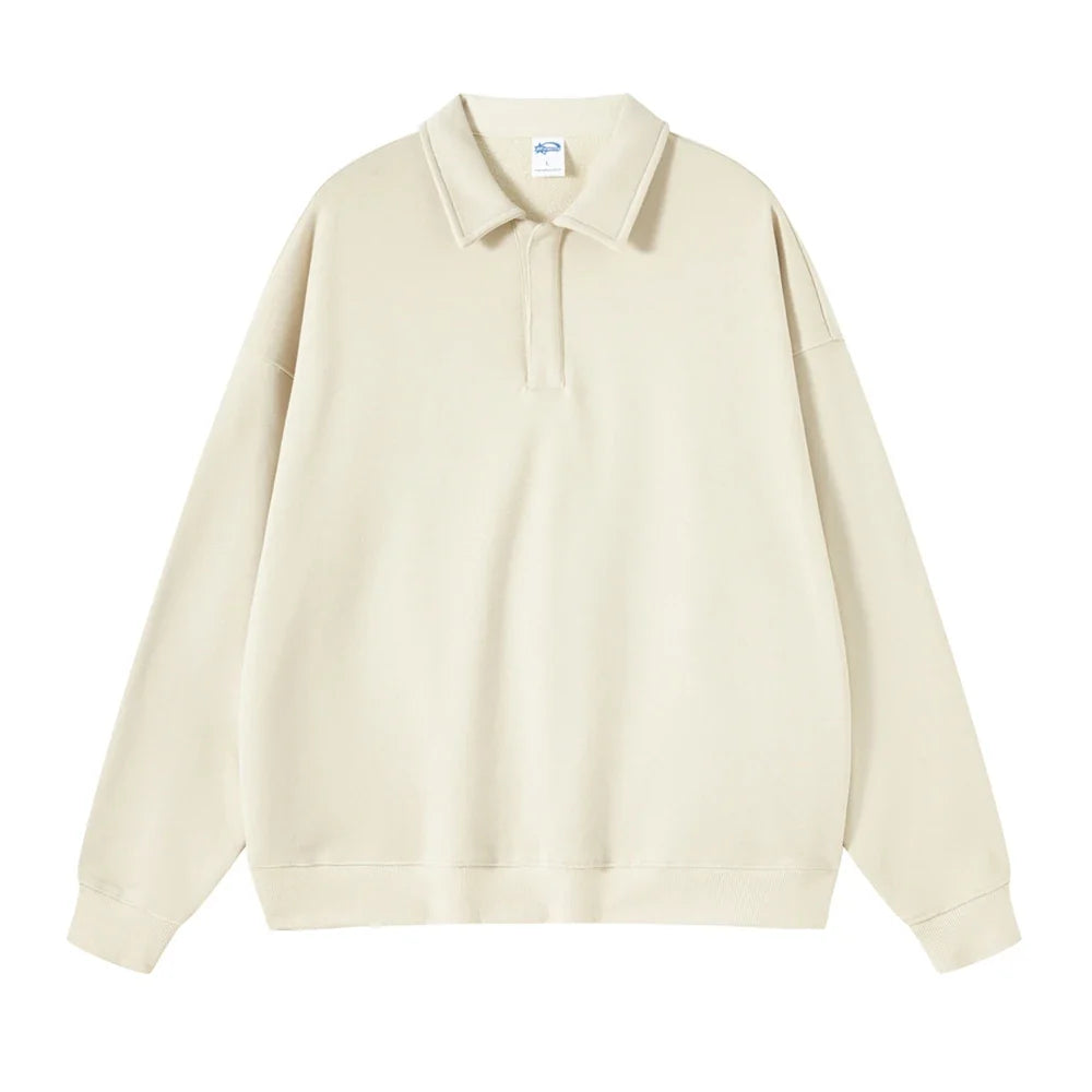 Origin 340gsm Essentials Collared Jumper — dettaglio
