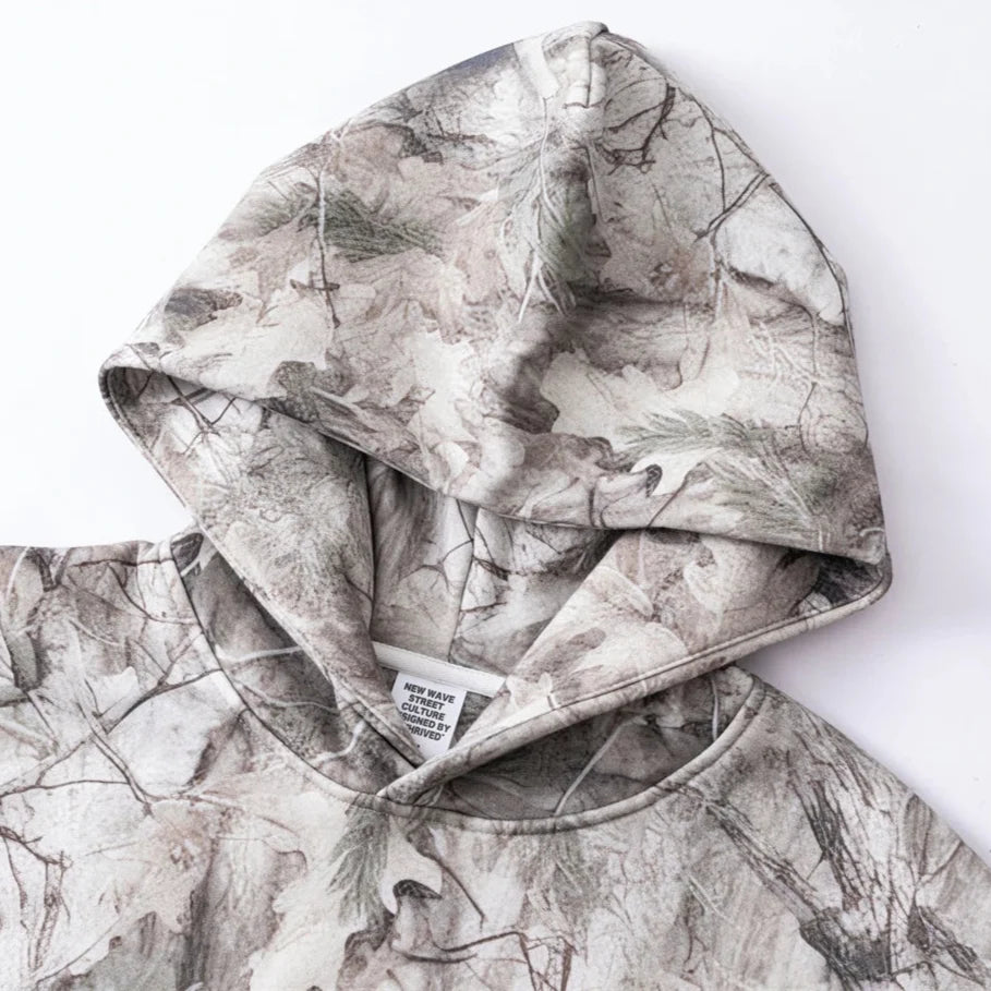 Origin 340gsm Essentials Desert Camo Hoodie — dettaglio