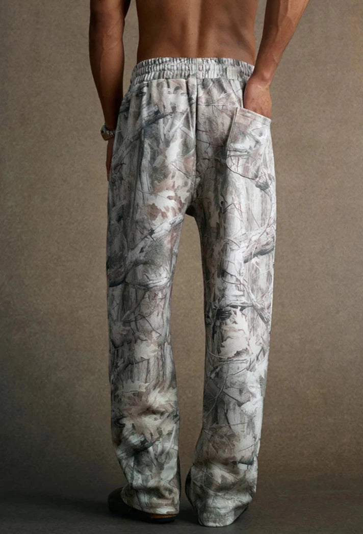Origin 340gsm Essentials Desert Camo Joggers Trousers — dettaglio della stampa