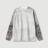 Y2K Origin 340gsm Essentials Desert Camo Mock Long Sleeve T Shirt
