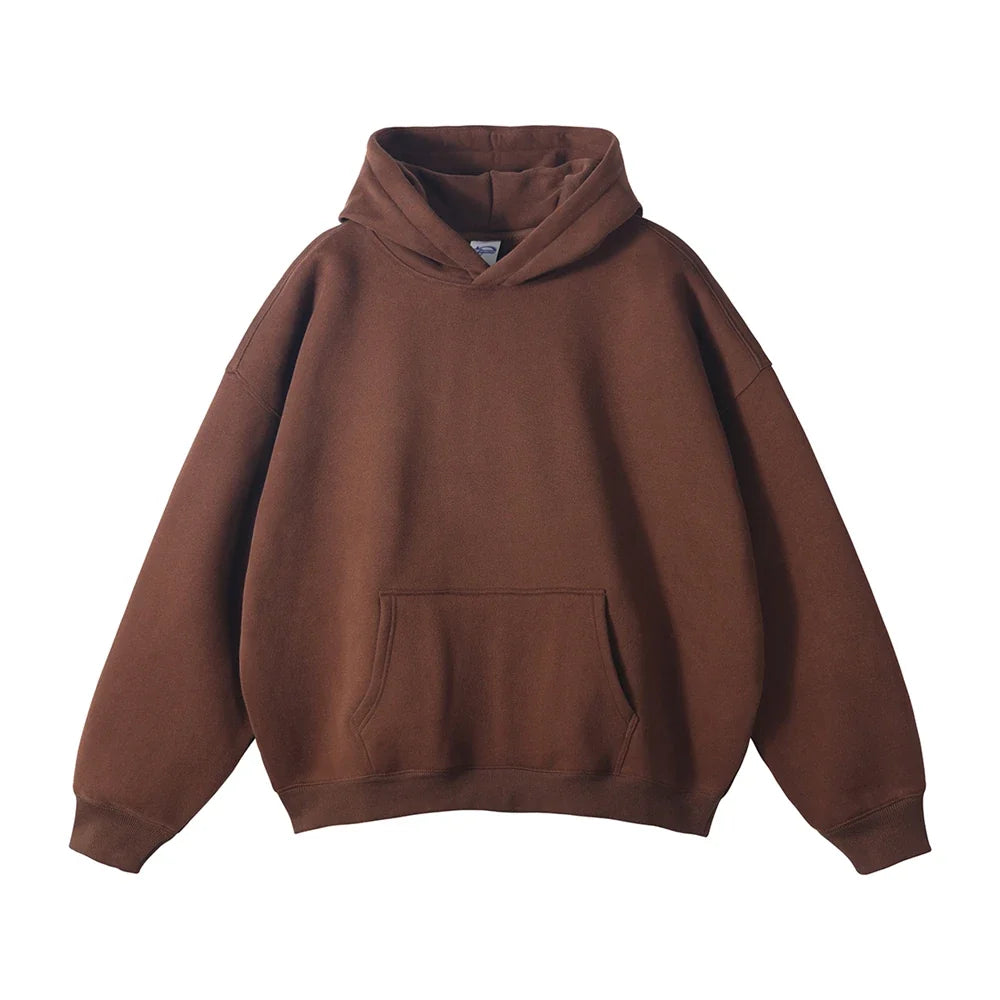 Origin 350gsm Essentials Plain Baggy Hoodie — dettaglio