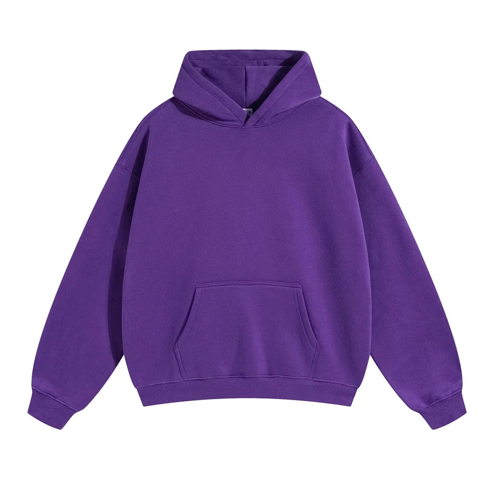 Origin 350gsm Essentials Plain Baggy Hoodie — dettaglio del tessuto