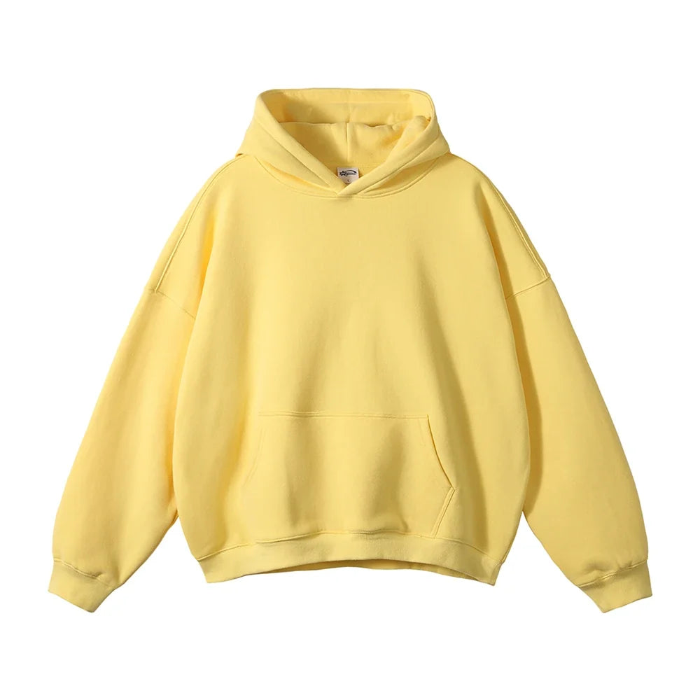 Origin 350gsm Essentials Plain Baggy Hoodie — dettaglio della stampa