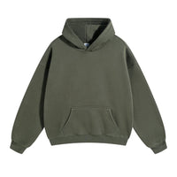 Origin 350gsm Essentials Plain Baggy Hoodie — vista laterale