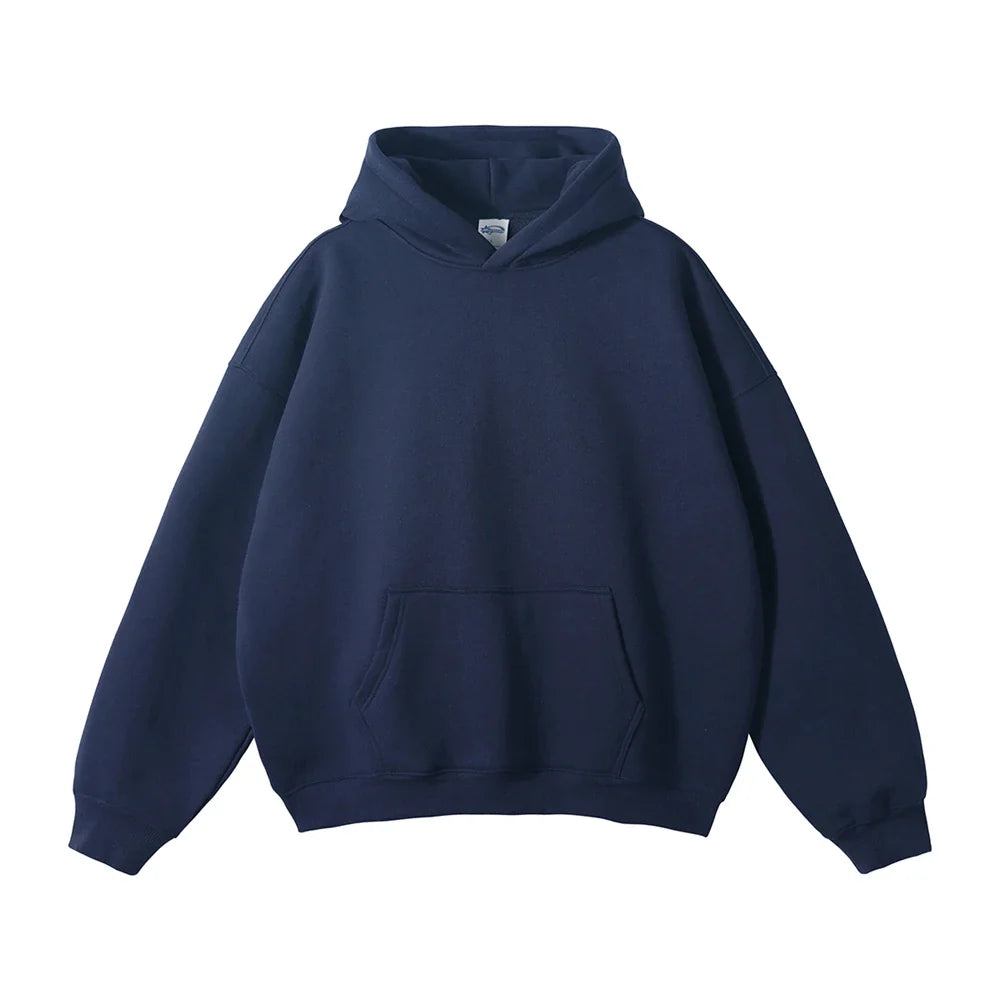 Origin 350gsm Essentials Plain Baggy Hoodie — dettaglio del tessuto