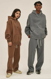 Y2K Origin 350gsm Essentials Plain Baggy Hoodie