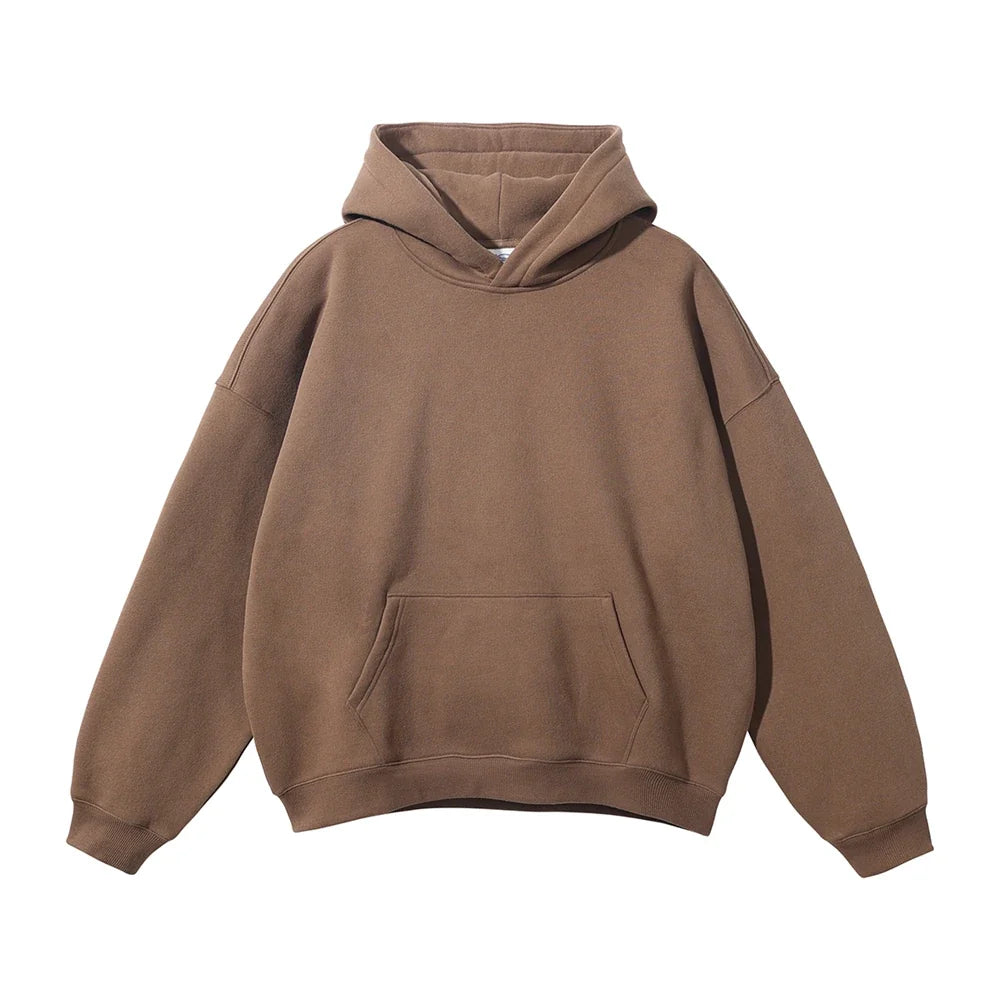 Origin 350gsm Essentials Plain Baggy Hoodie — vista completa