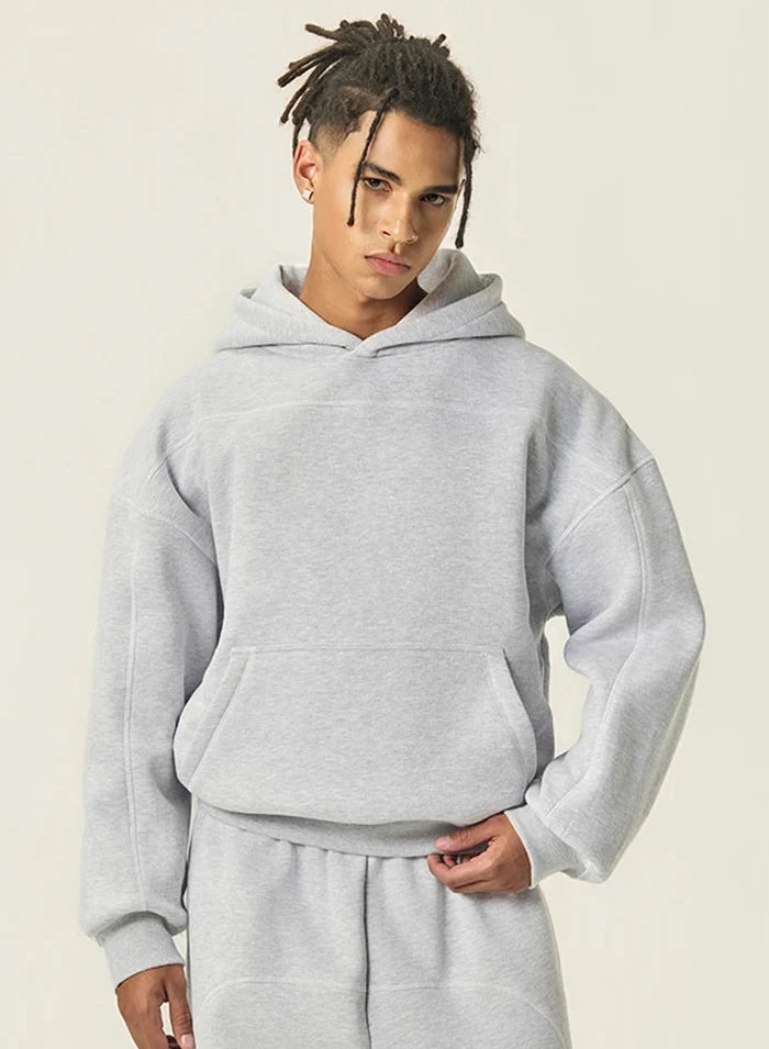 Origin 350gsm Plain Baggy Boxy Fit Hoodie — in alternativa