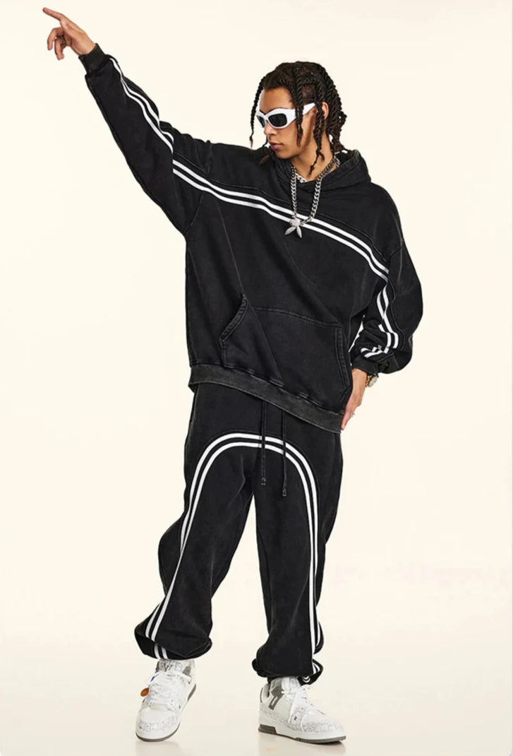 Origin 360gsm Washed Ribbon Hoodie — dettaglio