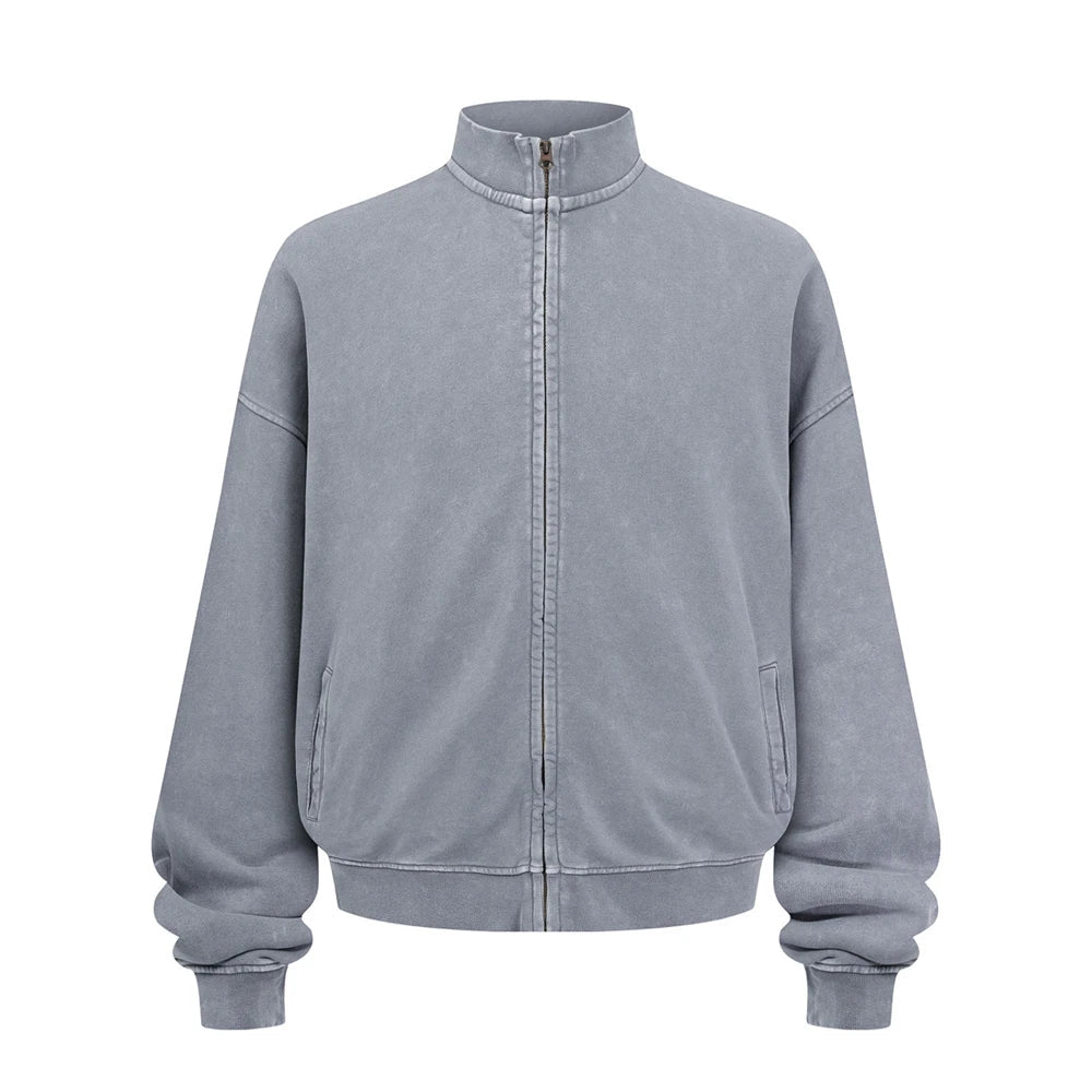 Origin 430gsm Essentials Track Jacket — dettaglio della stampa
