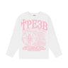 Y2K Oversized Gothic Graphic Long Sleeve Top