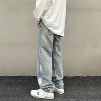 Paint Splatter Denim Jeans — dettaglio