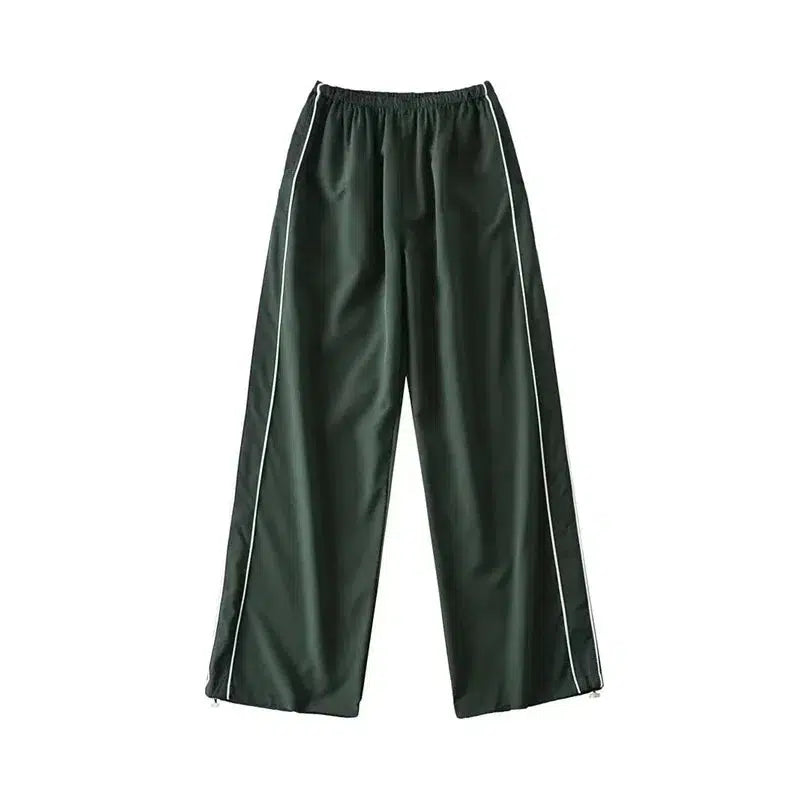 Parachute Joggers Baby Blue Trousers — dettaglio della stampa